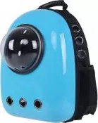 Rucsac transport animale de companie tip capsula astronaut albastru Gonga 
