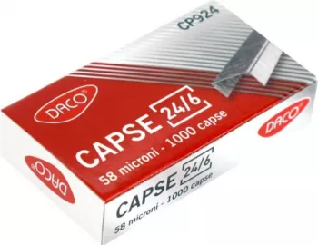 Set 1000 Capse Metalice DACO 24/6 