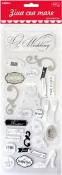 Abtibilduri DACO Model Ziua Cea Mare 25 Buc/Set Multicolor 