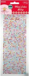 Diamante Mini-Color Bling DACO 990 Buc/Set Plastic Multicolor Strasuri Articole Craft 