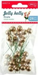 Ilicele Aurii DACO 1.3 cm 24 Buc/Set Auriu Plastic Accesorii Creatie Accesorii Craft Ilicele Decorative Ilicele Aurii Decorative 