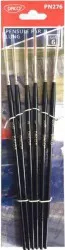 Pensule DACO 6 Buc/Set Varf Lung cu Par Sintetic Pensule Pictura Pensule Daco 