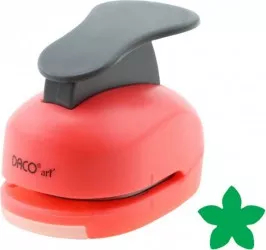 Perforator DACO Hobby Model Floare 2 Plastic/Metal Perforare 3.8 cm Multicolor Perforatoare Lucru Manual Perforator Floare 