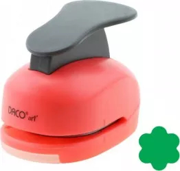 Perforator DACO Hobby Model Floare Plastic/Metal Perforare 3.8 cm Multicolor Perforatoare Lucru Manual Perforator Floare 