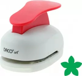 Perforator DACO Hobby Model Floare Plastic/Metal Perforare 5 cm Multicolor Perforatoare Lucru Manual Perforator Floare