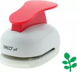 Perforator DACO Hobby Model Frunza Salcam Plastic/Metal Perforare 5 cm Multicolor Perforator Lucru Manual Perforator Frunza Salcam 