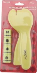 Perforator DACO Hobby Patru Forme Interschimbabile Perforare 1 cm 