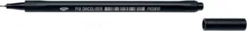 Pix DACO Liner 12 Buc/Set Varf 0.4 mm Mina Neagra Pixuri Liner Linere Desen Linere Arhitectura Linere Grafica Liner Negru 