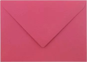 Plicuri Roz Fucsia C6 DACO 25 Buc/Set 162x114 mm 120 g/m and sup2 cu Clapeta Gumata 