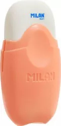 Radiera MILAN School Cauciuc Sintetic Carcasa de Plastic Portocalie Radiere Guma de Sters Gume de Sters Radiera Creion 