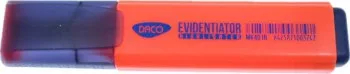 Set 10 Markere Evidentiatoare DACO Varf de 2-5 mm Rosii Marker Evidentiator Markere Marker Rosu Markere Rosii 