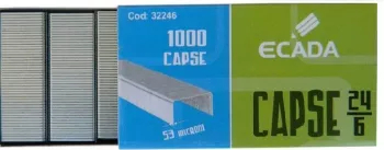 Set 1000 Capse Metalice ECADA 24/6 