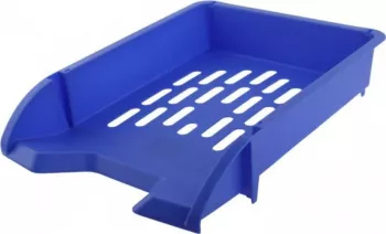 Suport Orizontal Documente ECADA Material Plastic Culoare Albastra Suport Documente Tavita Documente Suport Documente din Plastic 