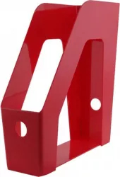 Suport Vertical Documente ECADA Material Plastic Rosu Suport Documente Suport Documente Rosu Suport Documente din Plastic 
