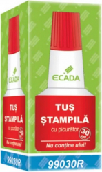 Tus pentru Stampila ECADA 30 ml Rosu Tus Stampila Tus Stampila ECADA Tus Stampila Rosu Tus Rosu 