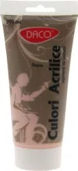 Vopsea Acril DACO Sepia 200 ml Tempera Acrilica Culori Acrilice Vopsea Acrilica
