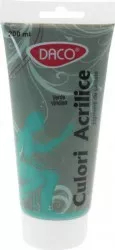 Vopsea Acril DACO Verde Viridian 200 ml Tempera Acrilica Culori Acrilice Vopsea Acrilica