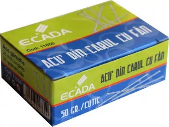 Ace cu Gamalie ECADA Cantitate 50 g 26 mm Accesorii Craft Accesorii Creatie Ace de Gamalie Bolduri Bolduri cu Gamalie Bolduri Croitorie 