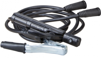 Set cablu de sudura cu cleste port-electrod 200A si cupla cablu DKJ 10-25mmp + cablu de sudura cu cleste de masa 300A si cupla cablu DKJ 