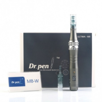 DermaPen Techstar and reg Dr Pen M8 2 Capete de Rezerva Ace Otel Inoxidabil Corp Aliaj Ergonomic Regenerare Pie 