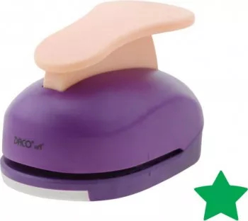 Perforator DACO Hobby Model Stea Plastic/Metal Perforare 7.6 cm Multicolor Perforator Lucru Manual Perforator Model Stea 