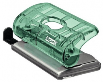Perforator Rapid Colour Ice FC5 Verde Capacitate 10 Coli Material Plastic/Metal-LCMRA5001331 