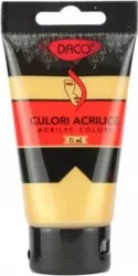 Vopsea Acril Auriu DACO 75 ml Tempera Acrilica Culori Acrilice 