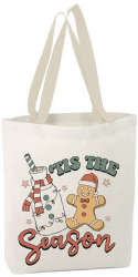Sacosa Tote Bag Personalizata din Bumbac Canvas - Christmas Season Cookie 