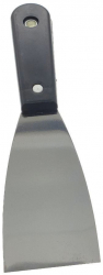 Spaclu metal 51mm cu maner plastic negru