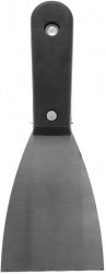 Spaclu metal 65mm cu maner plastic negru FS11252 