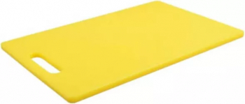 Tocator Plastic cu Maner Galben 