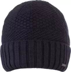 Caciula barbat din tricot captusita CB-720-21 Bleumarin 