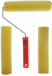 Trafalet cu burete 320x230x50mm cu 2 rezerve de 220 mm lungime si 50mm diametru