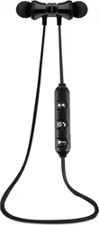 Casti Bluetooth In-Ear Wireless cu magnet pentru telefon mobil sau tableta microfon si acumulator 5V incarcare la USB 5V model sport