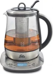 Ceanic cu infuzor Solis Tea Kettle Digital 11 programe temperatura afisaj digital capacitate de 1 2 l inox