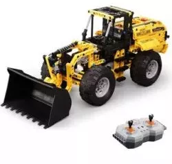 Excavator cu telecomanda din blocuri de constructie CADA - 491 buc