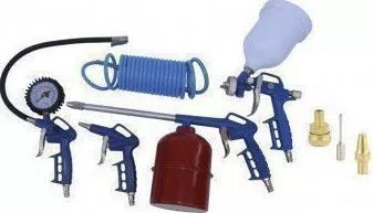 Set aer comprimat pistol pneumatic vopsit 8 piese ADLER AD-27Z 