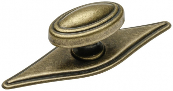 Buton pentru mobila WP-1152 finisaj alama antichizata GT L 78 mm 