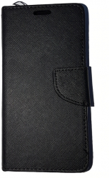 Husa Pentru Wiko Tommy Fancy Case Neagra interior negru 