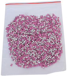 Pietre acrilice decorative diamant 4.5 mm 60 g Fuchsia Vivo 
