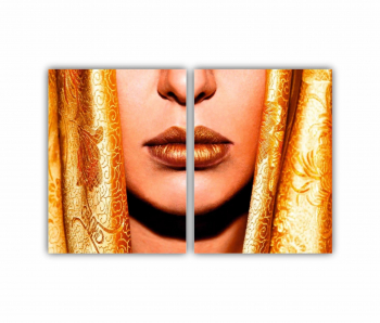 Set 2 Tablouri Multicanvas Cleopatra Art 0200 120X80 cm 