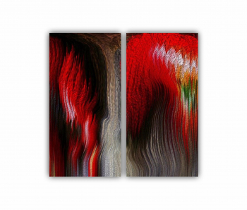 Set 2 Tablouri Multicanvas Digital Art 0317 80X80 cm 