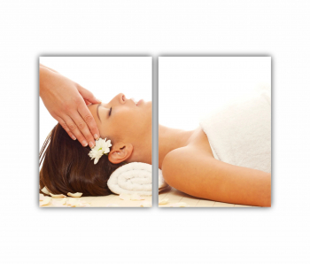 Set 2 Tablouri Multicanvas Relaxare Spa 0862 120X80 cm 