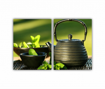 Set 2 Tablouri Multicanvas Relaxare Spa 0864 180X120 cm 