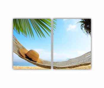 Set 2 Tablouri Multicanvas Relaxare Spa 0865 180X120 cm 