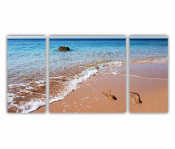 Set 3 Tablouri Multicanvas California 0478 120X60 cm 