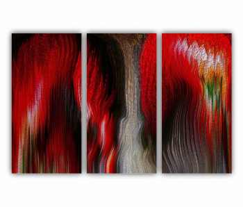 Set 3 Tablouri Multicanvas Digital Art 0317 180X120 cm 