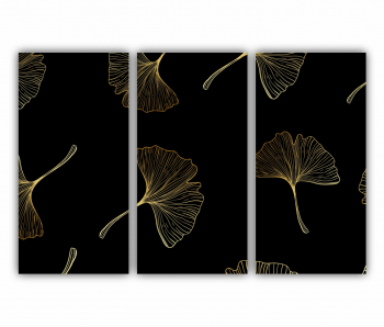 Set 3 Tablouri Multicanvas Petala de floare 0284 180X120 cm