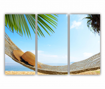 Set 3 Tablouri Multicanvas Relaxare Spa 0865 180X120 cm 