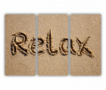 Set 3 Tablouri Multicanvas Relaxare Spa 0867 180X120 cm 